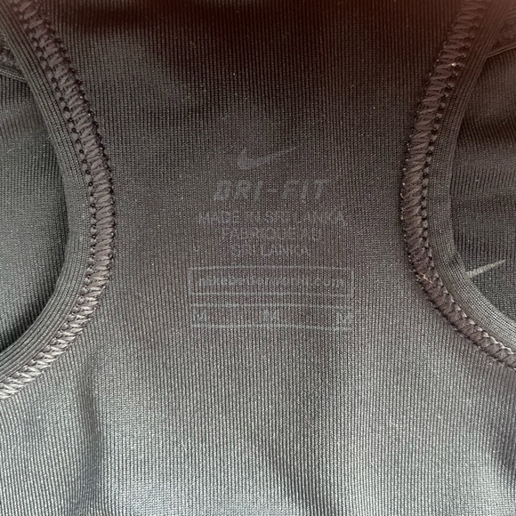 Black Dri-fit Nike Sports Bra - Picture 3 of 3